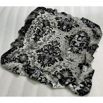 シングルクッション(座布団) 王朝 黒 - TURN