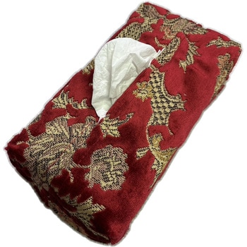 ティッシュカバー(箱付) バレンタイン 赤 TURN