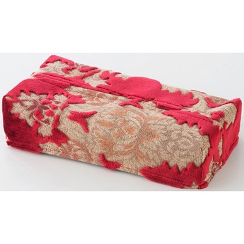 ティッシュカバー(箱付) オスカー 赤 - TURN