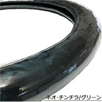ハンドルカバー(V付) 2HS 新太クン ネオ・チンチラ 緑 TURN