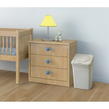 防臭おむつペール(袋入り) 14L ホワイト T-WORLD