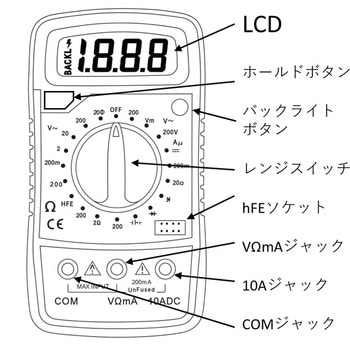 デジタルマルチメータ - 杉原産業
