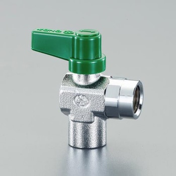 Rc1/4" ミニボールバルブ(アングル型) エスコ