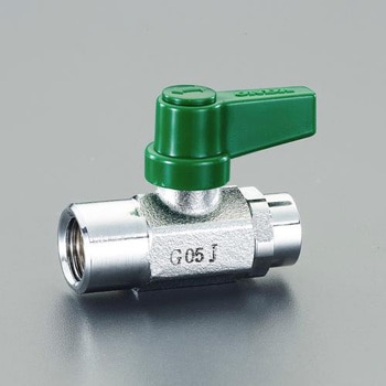 Rc1/8" ミニボールバルブ - エスコ