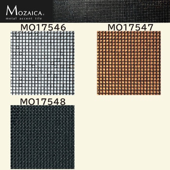 MOzaica metal accent tileシート モザイカ ガラスチップタイプ MO17546～MO17548 シンコール