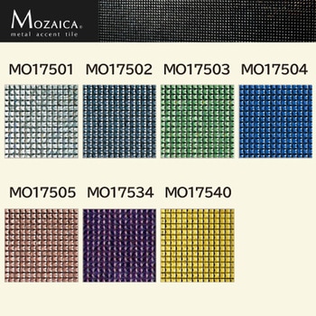Mozaica metal accent tileシート モザイカ ガラスチップタイプ MO17501～MO17505・MO17534・MO17540 シンコール