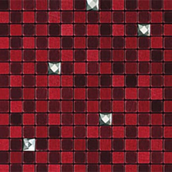 Mozaica metal accent tileシート モザイカ アルミタイプチップ+一部ガラスチップ MO17510・MO17511・MO17513～MO175015 - シンコール