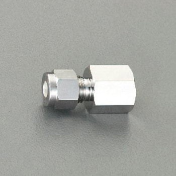 G 1/2"x12mm ユニオン(圧力計/ステンレス製) エスコ