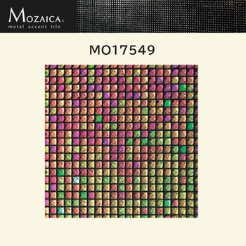 MOzaica metal accent tileシート モザイカ ガラスチップタイプ(グラデーション)MO17549 シンコール