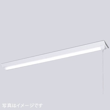 LEDioc LEDベースライト (LEDユニット一体形) 40W形逆富士形 <15mm幅> Hf32形定格出力形相当 5200Lmタイプ 2灯用相当 (プルスイッチ付) 岩崎電気