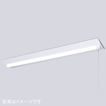 LEDioc LEDベースライト (LEDユニット一体形) 40W形逆富士形 <23mm幅> Hf32形高出力形相当 3200Lmタイプ 1灯用相当 (プルスイッチ付) 岩崎電気