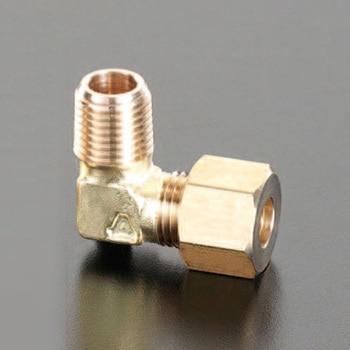 R 1/8"x  6 mm リングジョイント(エルボ) エスコ