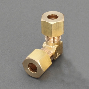 6 x  6 mm リングジョイント(エルボ) エスコ