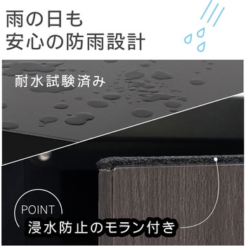 木目調二段宅配ボックスレシーボ グリーンライフ