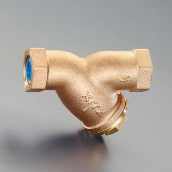 Rc 1/2"  Y形ストレーナー(給水用/青銅製) エスコ