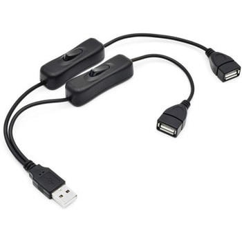 USB電源分岐ケーブル 0.3m JTT