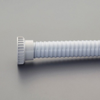 G1.1/2"x1.5m [ねじ込式]流し台用排水ホース エスコ