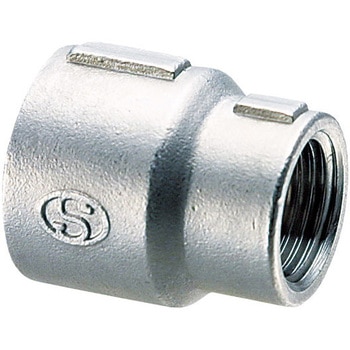 Rc1・1/4"x Rc1/2"  異径ソケット(ステンレス製) エスコ