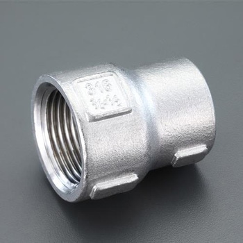 Rc1・1/2"xRc1・1/4" 異径ソケット(ステンレス製) エスコ