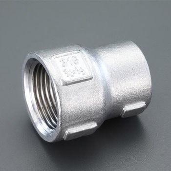 Rc 2" x Rc1・1/4"  異径ソケット(ステンレス製) エスコ