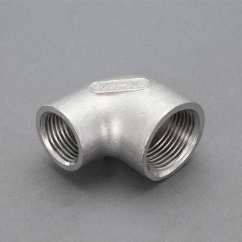 Rc1・1/2"x Rc  1"  異径エルボ(ステンレス製) エスコ