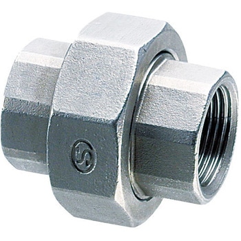 Rc 3/8"  ユニオン(ステンレス製) エスコ