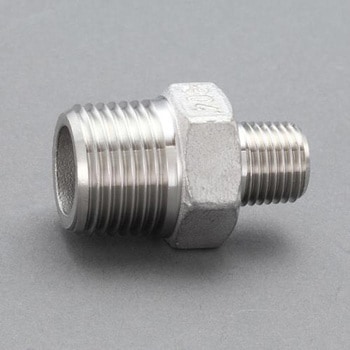 R 1/2" x R 1/4"   異径ニップル(ステンレス製) エスコ