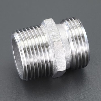 R1/2"xG1/2" ニップル(ステンレス製) エスコ
