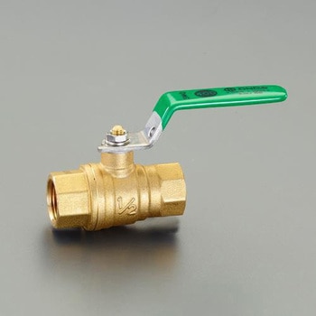 Rc1/2" ボールバルブ(ROHS指令対応/真鍮製) エスコ