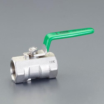 Rc  1/4" ボールバルブ(ステンレス製) エスコ