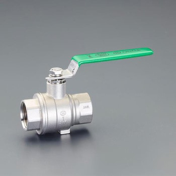 Rc1・1/4" ボールバルブ(ステンレス製) エスコ