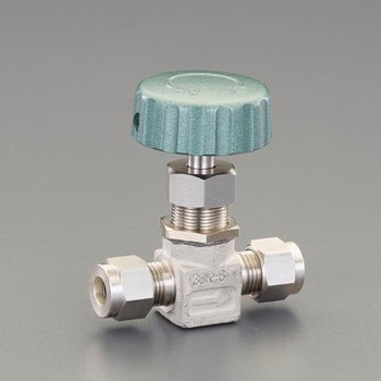 6mm ニードルバルブ(ステンレス製) エスコ