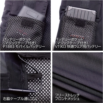 快適ウェア ペルチェベスト 村上被服