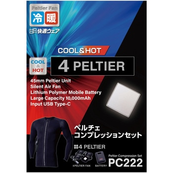 快適ウェア ペルチェコンプレッションセット 村上被服