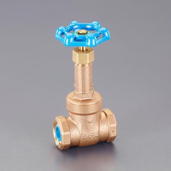Rc 1/2"  ゲートバルブ(給水用/青銅) エスコ