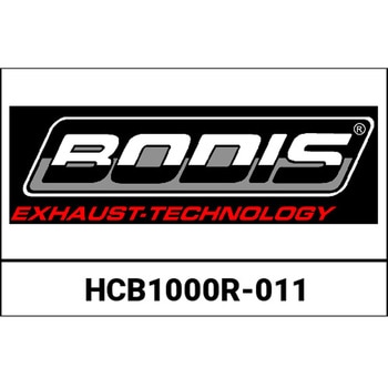 MGPX2-GE， スリップオン ステンレスブラック for HONDA CB1000R (2018-2019) BODIS (ボディス)