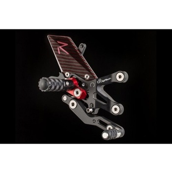 "R" VERSION ADJ. REAR SET ，ノーマルシフティング - APRILIA RSV4 R/FACTORY/APRC (09-14)，TUONO V4 LIGHTECH (ライテック)