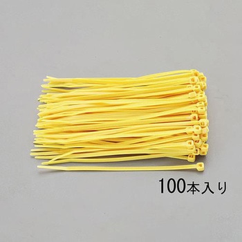 203x 2.5mm 結束バンド(黄/100本) エスコ