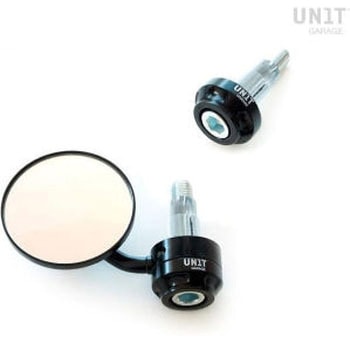 1 Mirror with 2 Handlebar ends | 1623-2x2024-A10 - UnitGarage (ユニットガレージ)