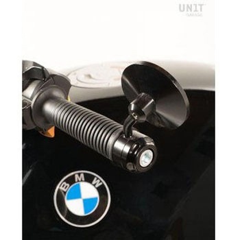 1 Mirror with 2 Handlebar ends | 1623-2x2024-A10 - UnitGarage (ユニットガレージ)