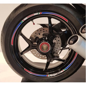 17 inch wheel stripes kit - pramac Racing Limited Ed. Rosso/Blu CNC Racing (シーエヌシーレーシング)