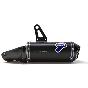 2 SILENCERS DECAT BLACK + KIT UPMAP EU5， ステンレス， チタン BLACK Termignoni (テルミニョーニ)