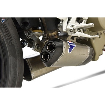 2 SILENCERS ディキャタライザー + KIT UP MAP  ステンレス チタンスリーブ Termignoni (テルミニョーニ)