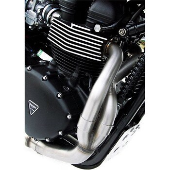 2＞1 ステンレススチール -CAT フルキット TRIUMPH BONNEVILLE， スクランブラー & THRUXTON ZARD (ザード)