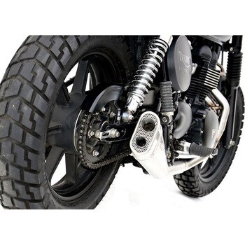 2＞1 ステンレススチール -CAT フルキット TRIUMPH BONNEVILLE， スクランブラー & THRUXTON ZARD (ザード)