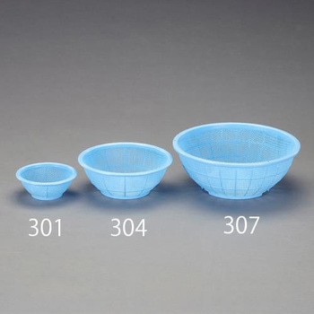 Φ390x145mm ざる(ポリエチレン製) エスコ