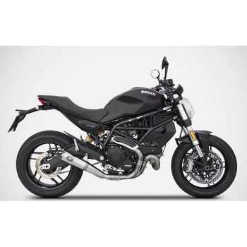 2＞1 ステンレススチール スリップオン DUCATI MONSTER 797 (2017-2019) ZARD (ザード)