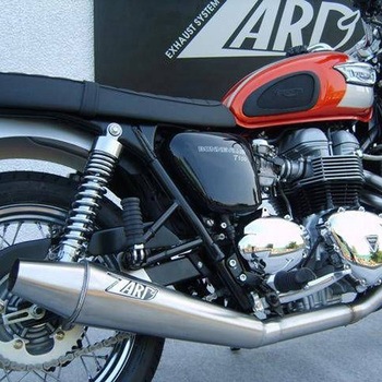 2＞1 ステンレススチール フルキット TRIUMPH BONNEVILLE， スクランブラー & THRUXTON ZARD (ザード)