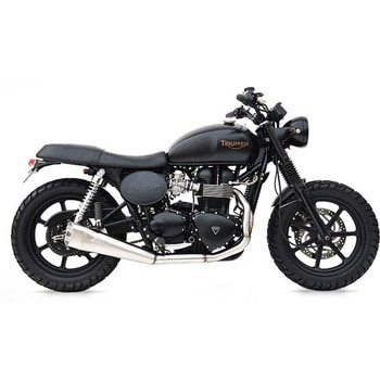 2＞1 ステンレススチール フルキット TRIUMPH BONNEVILLE， スクランブラー & THRUXTON ZARD (ザード)