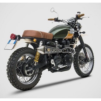 2＞1 ステンレススチール フルキット TRIUMPH スクランブラー GOLD EDITION ZARD (ザード)
